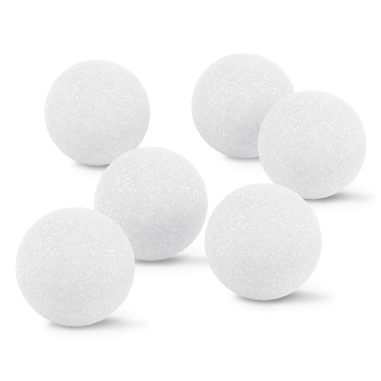 24 Packs: 6 ct. (144 total) FloraCraft® CraftFōM Ball White, 2.5"